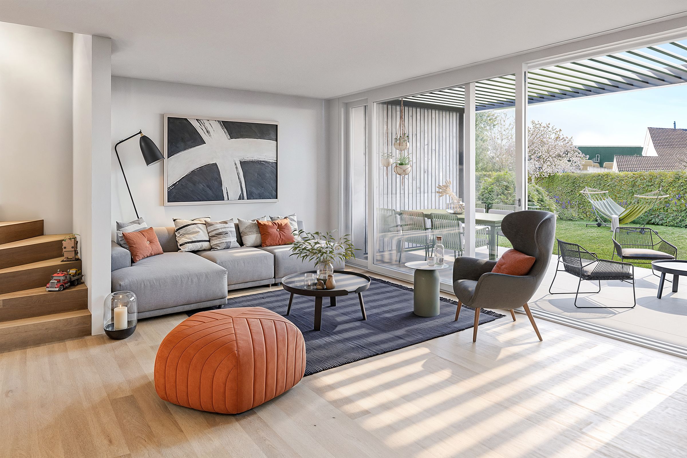 Kirschweg Kriessern – 3D-Visualisierung Typ B Erdgeschos